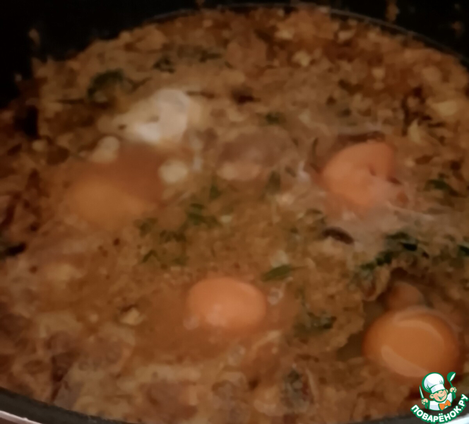 Яйца в кокосовом карри