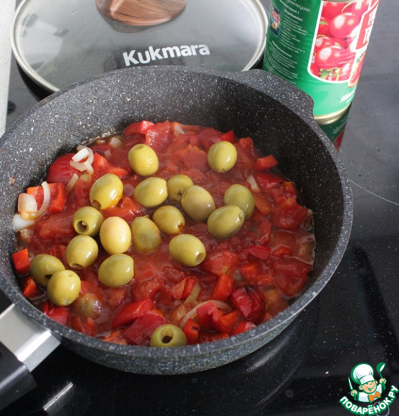 Кальмар по-сицилийски