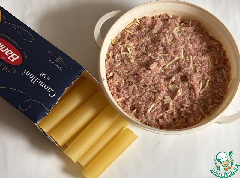 Каннеллони в сливках