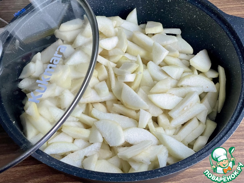 Карамельное соленое грушевое масло