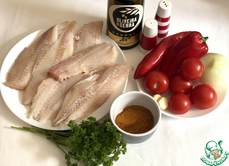 Карри с рыбой и овощами