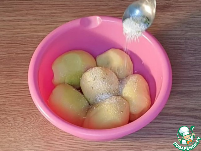 Картофельная пицца с начинкой
