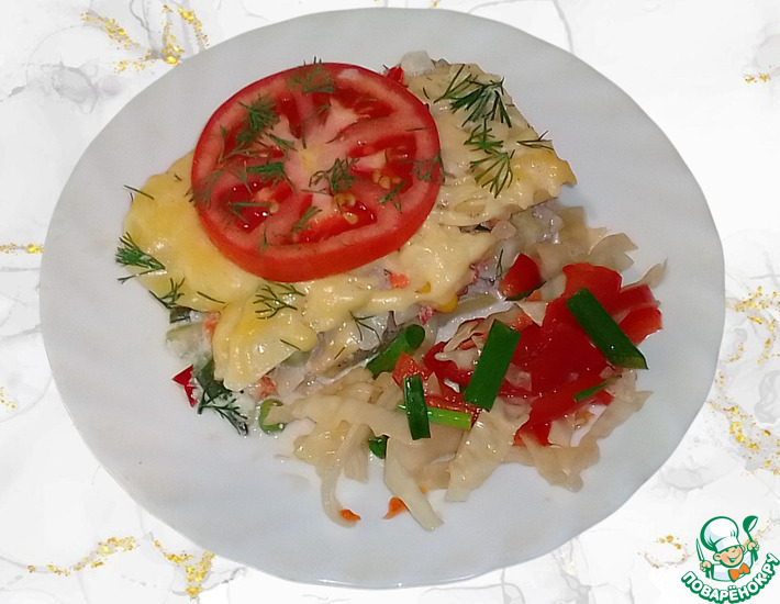 Картофельная запеканка с фаршем и овощами