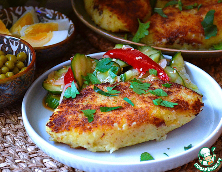 Картофельные зразы с фетой
