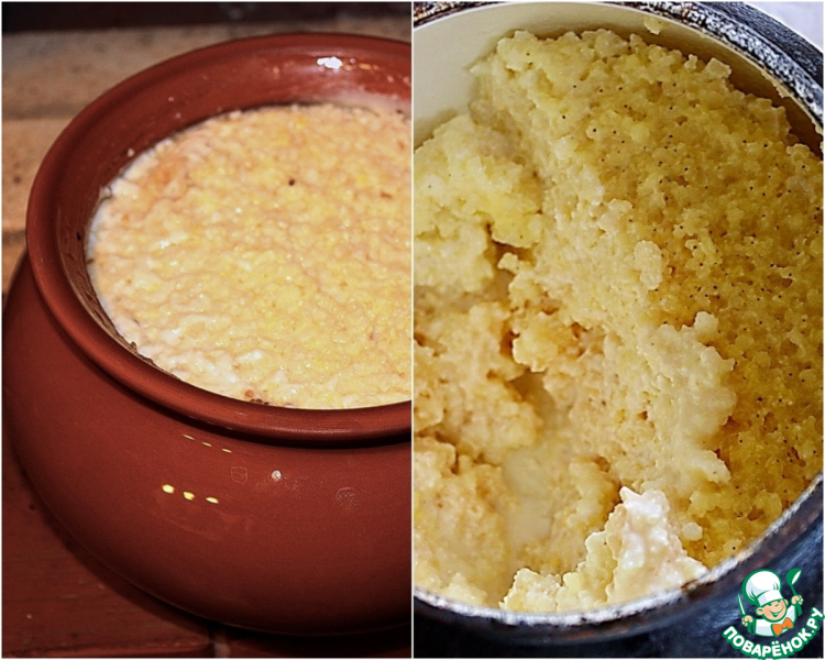 Каша пшенная из Русской печки. Бабушкина каша