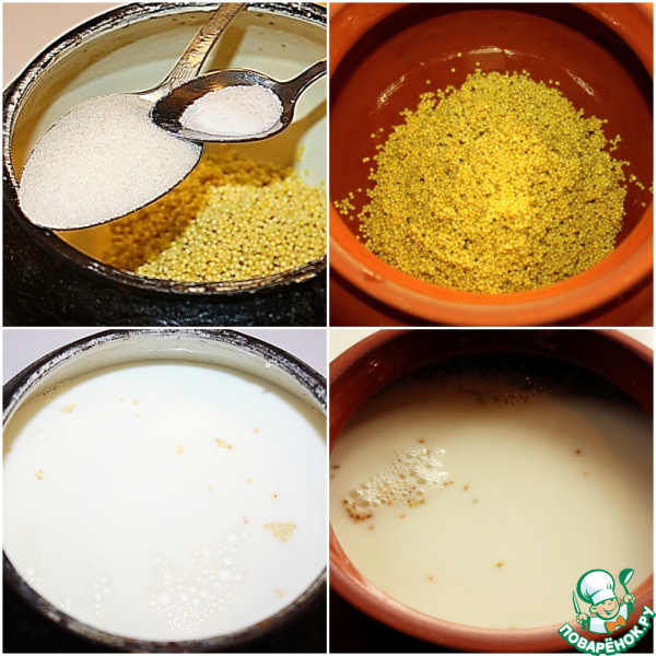 Каша пшенная из Русской печки. Бабушкина каша