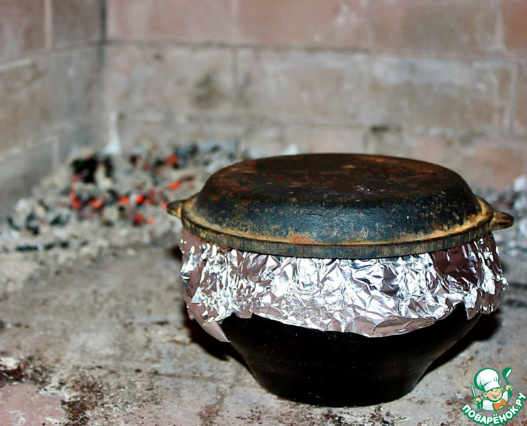 Каша пшенная из Русской печки. Бабушкина каша