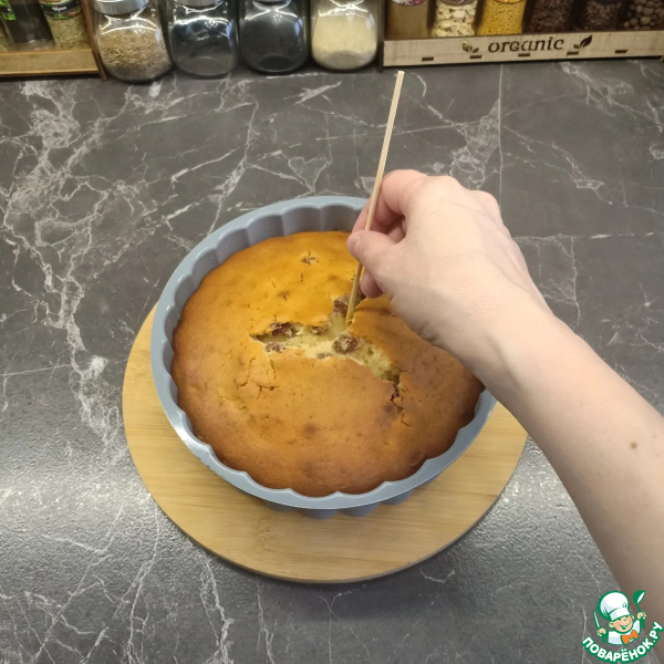 Кекс на ряженке