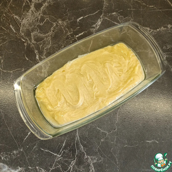 Кекс с яблоками