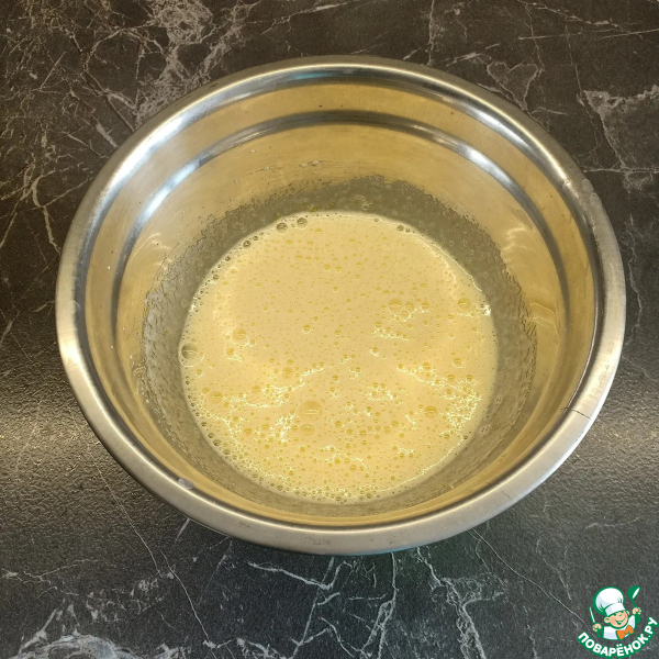 Кекс с яблоками