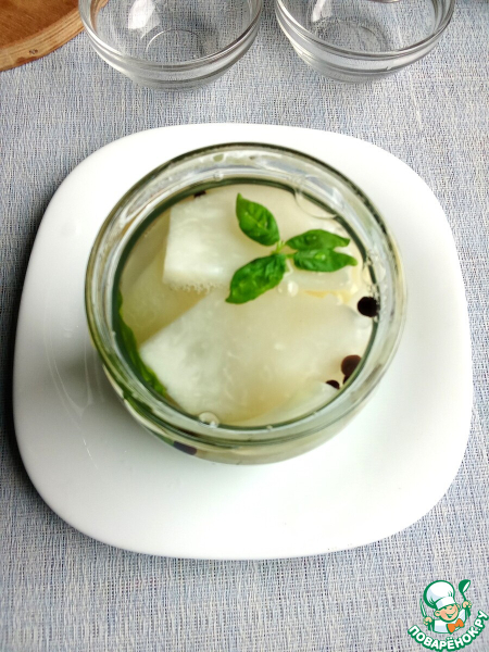 Кольраби маринованная