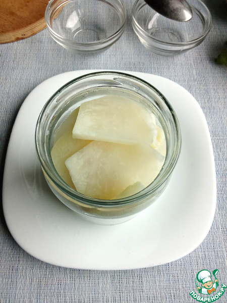 Кольраби маринованная