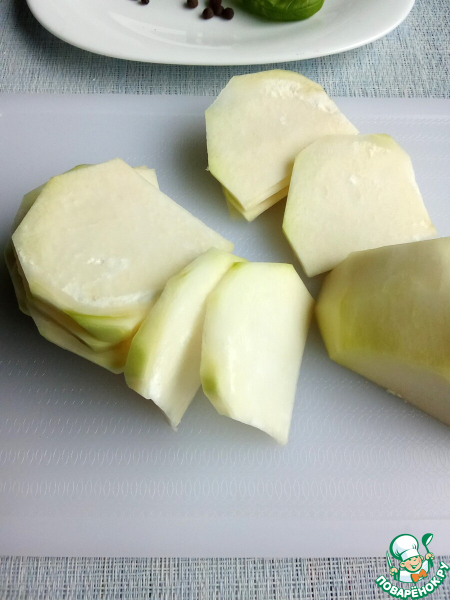 Кольраби маринованная