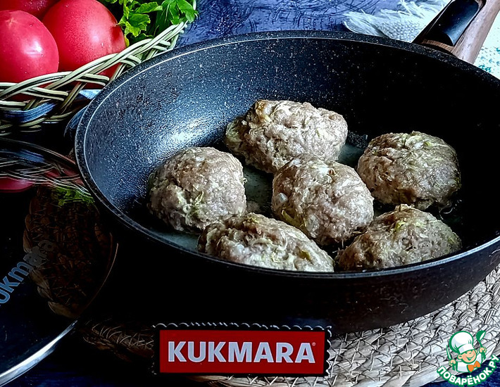 Котлеты с добавлением кабачка