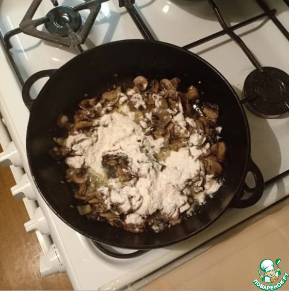 Котлеты в грибном соусе