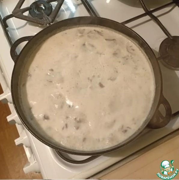 Котлеты в грибном соусе