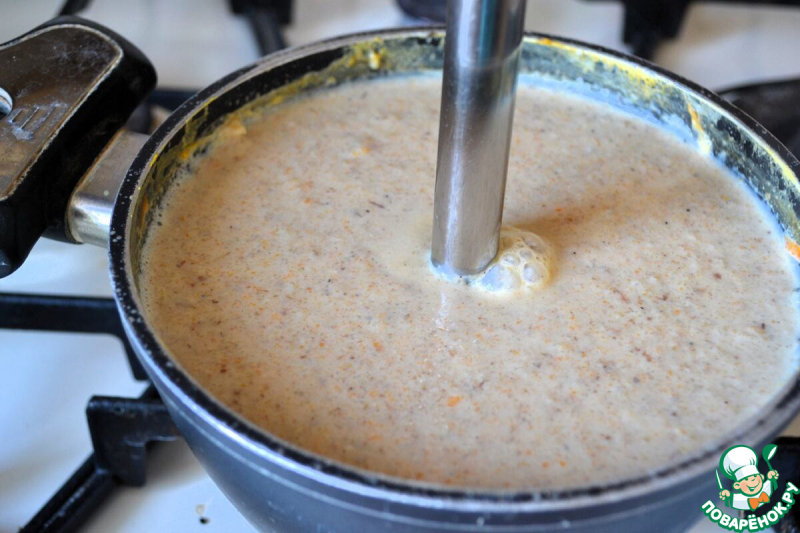 Крем-суп грибной