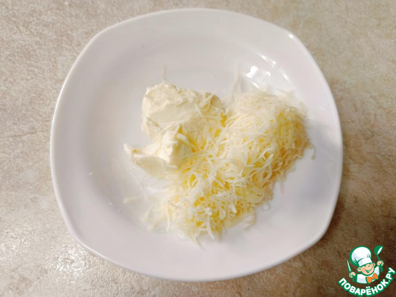 Крошка-картошка с двумя грибными начинками