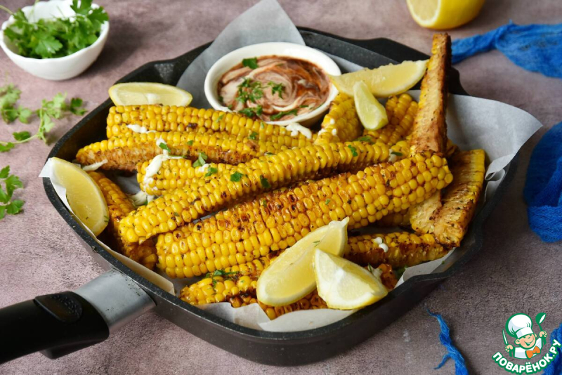 Кукурузные ребрышки bbq