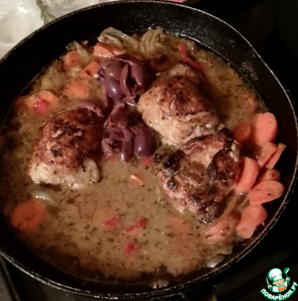 Курица ясса по-сенегальски