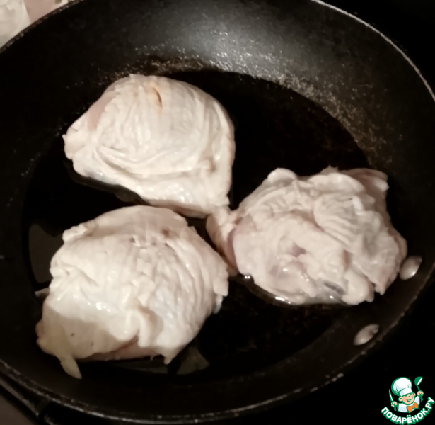 Курица ясса по-сенегальски