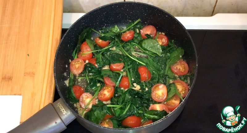 Курица в сливочном соусе по-тоскански