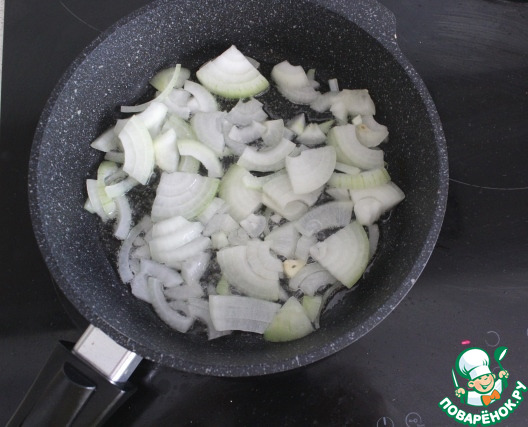 Куриные сердечки с тыквой