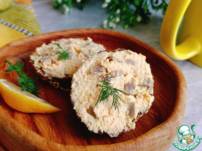 Куриный паштет с языком
