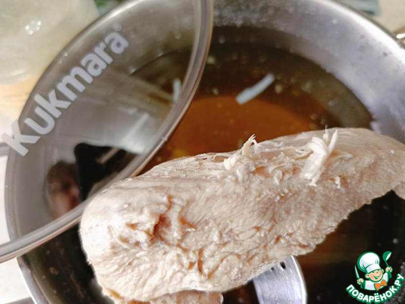 Куриный паштет с языком