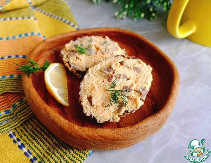 Куриный паштет с языком