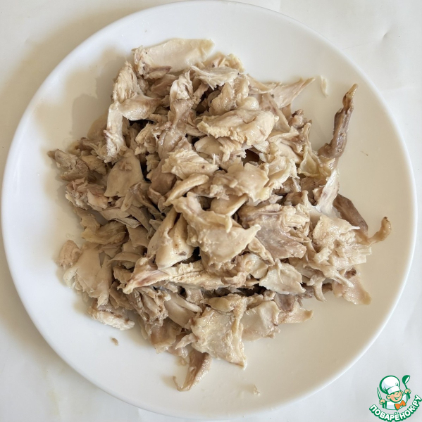 Куриный суп с овощами и лапшой