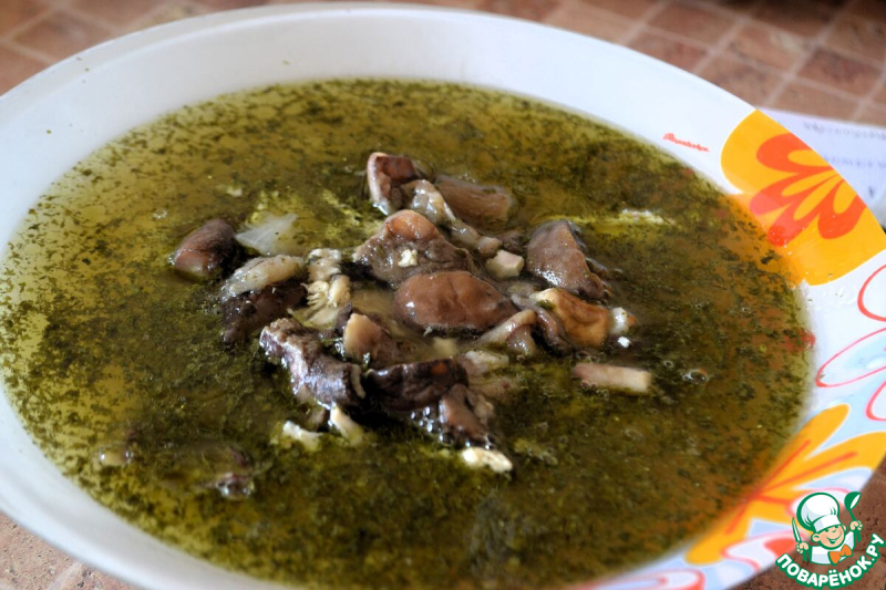 Куриный заколот с лесными грибами