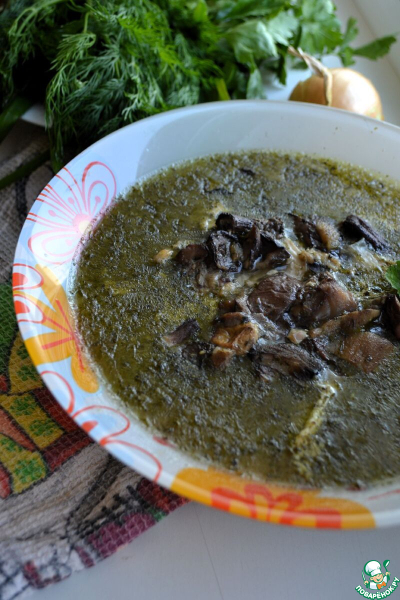 Куриный заколот с лесными грибами