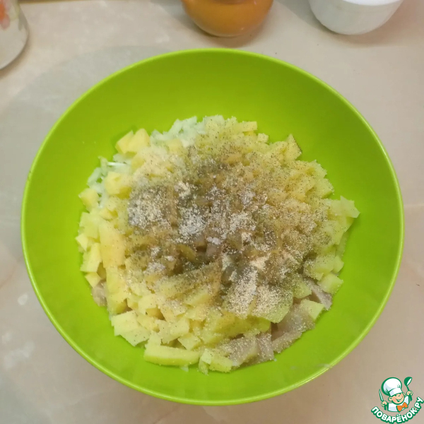 Курник с картошкой