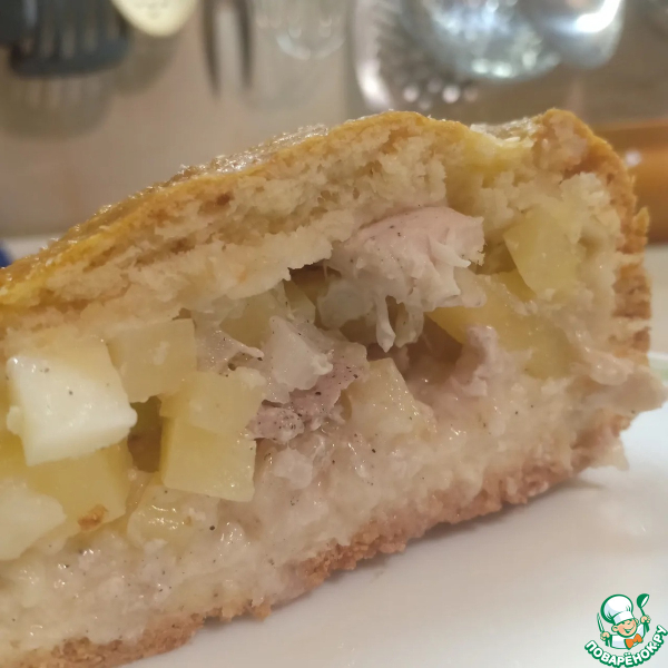 Курник с картошкой