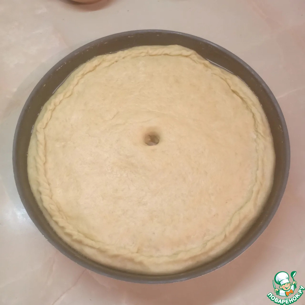 Курник с картошкой