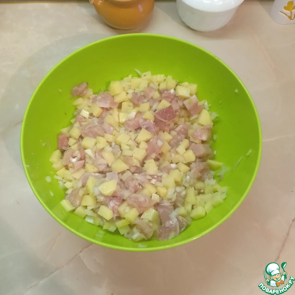 Курник с картошкой