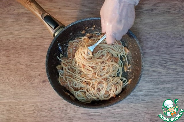 Ленивая овощная паста