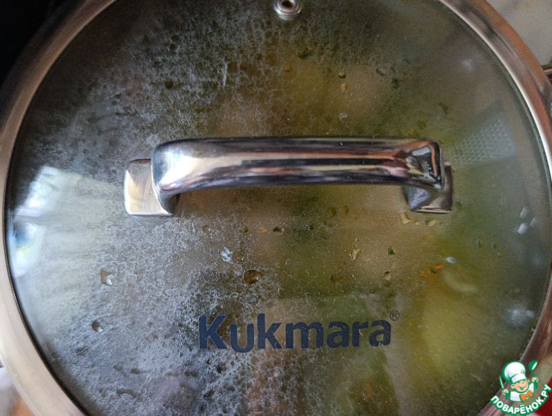 Летние лёгкие щи с фрикадельками