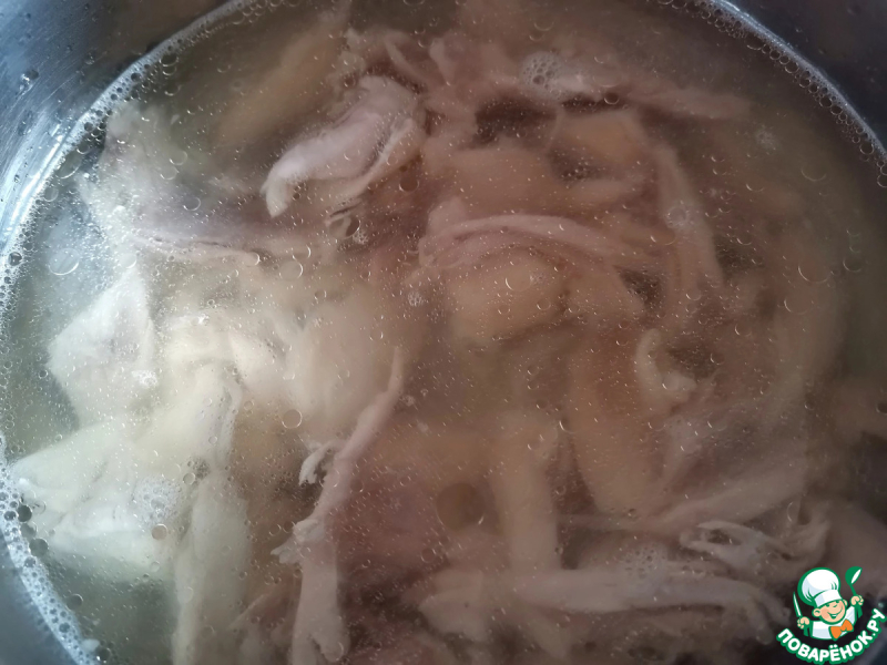 Летний суп с песто