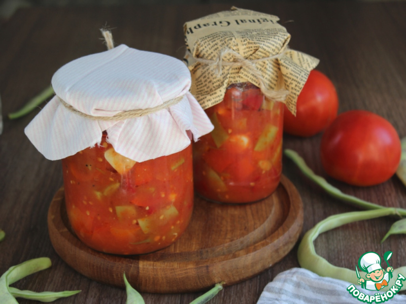 Лобио из стручковой фасоли
