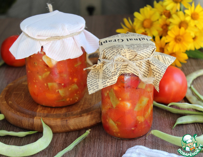 Лобио из стручковой фасоли