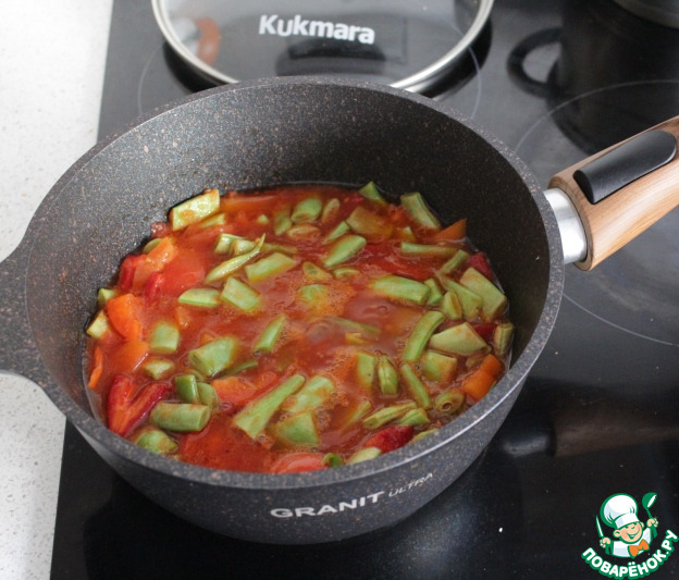 Лобио из стручковой фасоли