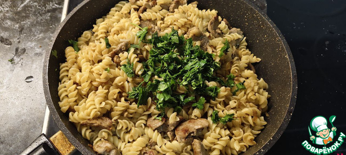 Макароны с мясом
