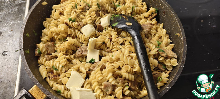 Макароны с мясом