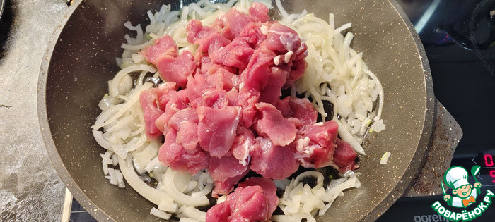Макароны с мясом