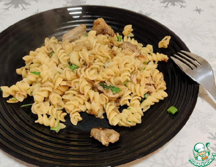 Макароны с мясом