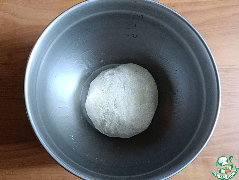 Маковые булочки с протёртой черникой