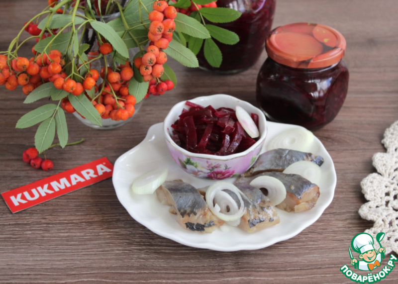 Маринованная свёкла с хреном