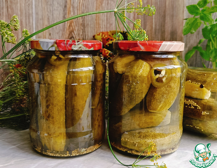 Маринованные огурчики "По-баварски"